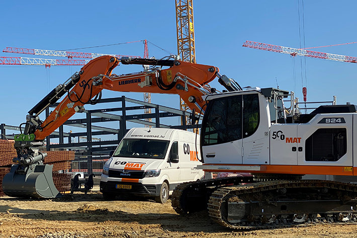 Liebherr’s dealer in Luxembourg: Comat celebrates its 50th anniversary